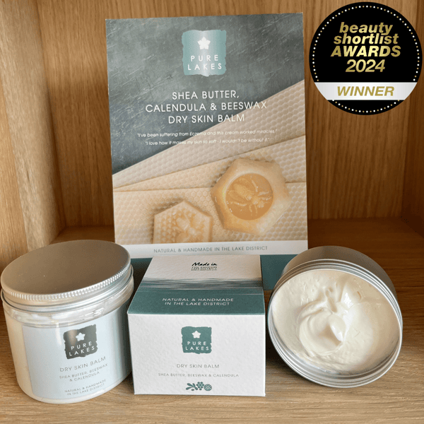 Dry Skin Balm - Shea Butter, Beeswax & Calendula therapeutic Pure Lakes 