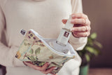 Cream Botanical Cosmetic Wash Bag Home Pure Lakes