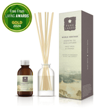 Essential Oil Reed Diffuser - World Heritage Sweet Basil & Orange - Pure Lakes