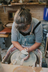 Limited Edition Essential Oil Reed Diffuser with a Handmade Ceramic Vase Pure Lakes Skincare