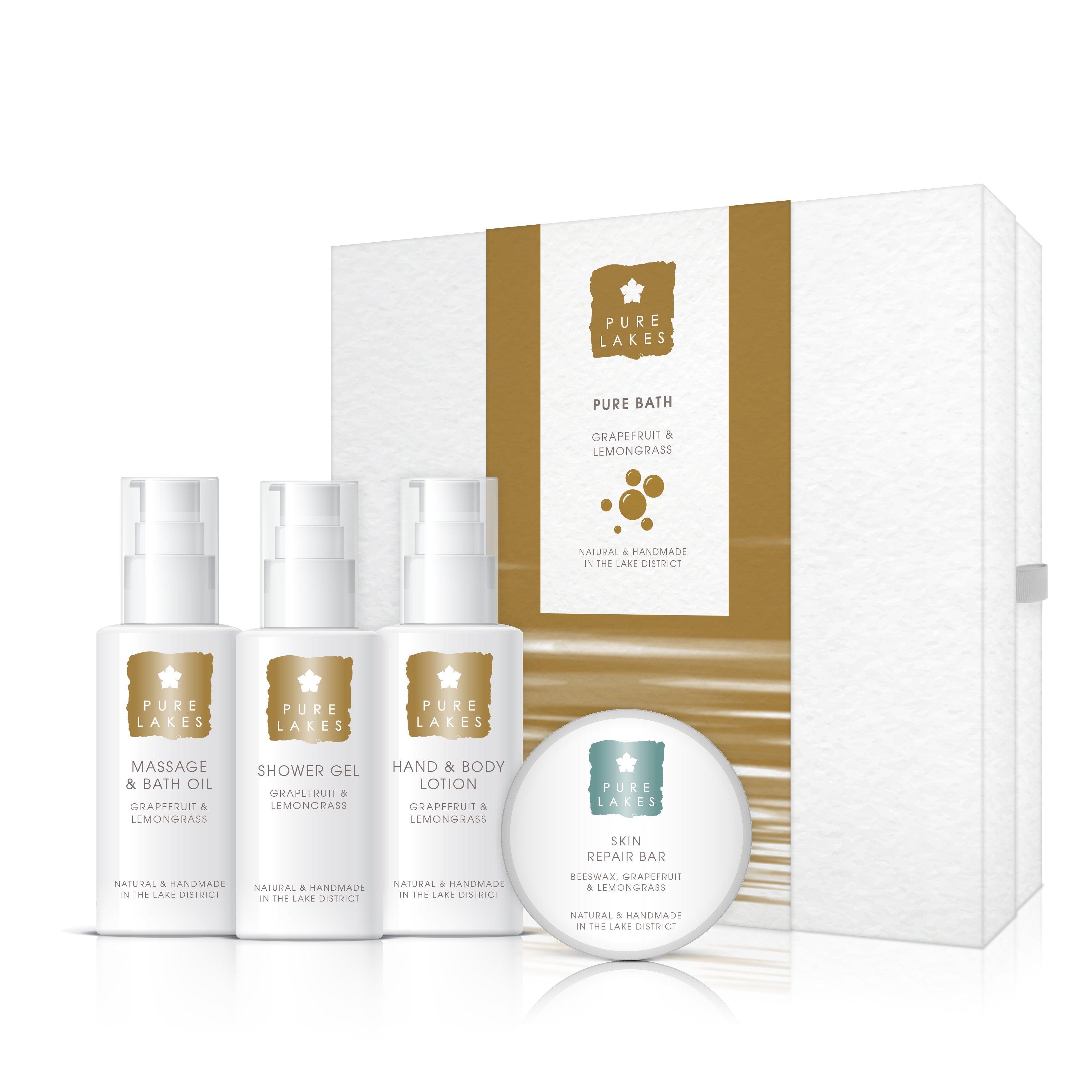 Spa Elements Blossom Tea Geschenkset Pure Bath | Bath Gift Set | Pure Lakes Skincare