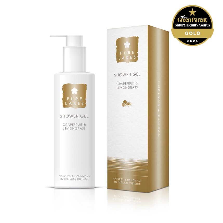 Grapefruit & Lemongrass Shower Gel | Pure Lakes Skincare