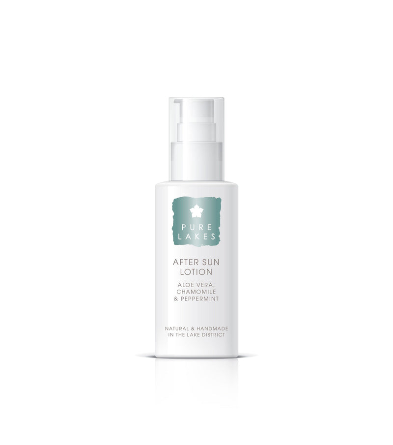 After Sun Lotion- Aloe Vera, Chamomile & Peppermint therapeutic Pure Lakes 