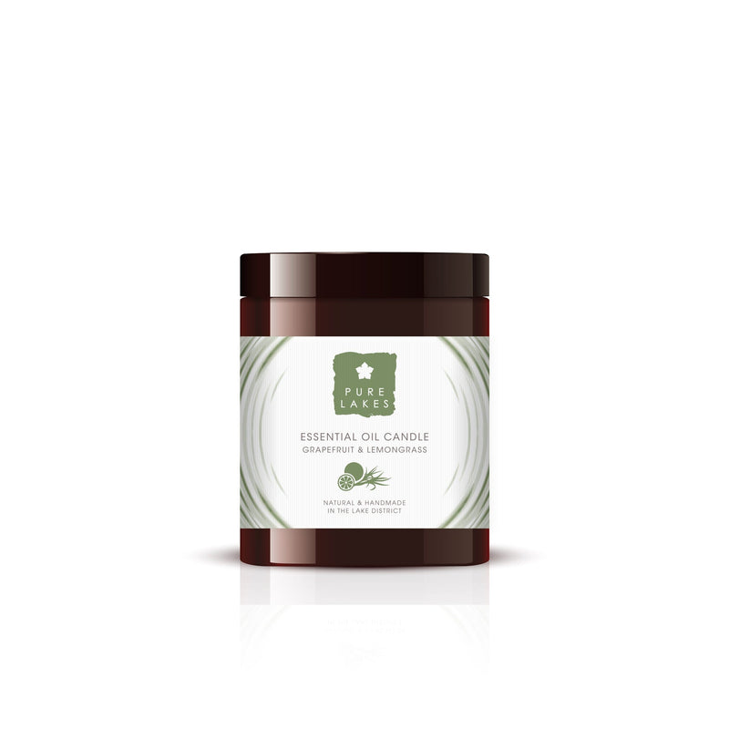 Essential Oil Candle - Grapefruit & Lemongrass 150g