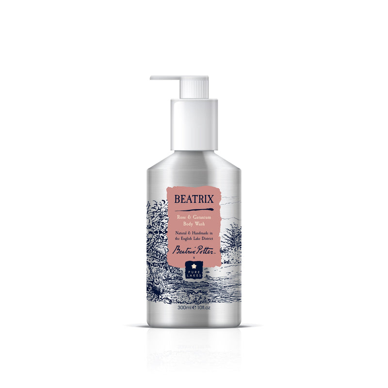 Beatrix Rose & Geranium Body Wash Beatrix Pure Lakes 