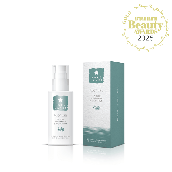 Foot Gel - Tea Tree, Rosemary & Geranium therapeutic Pure Lakes 