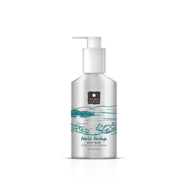 Sweet Basil & Orange Bath Foam Aluminium Bottle bath & body Pure Lakes 