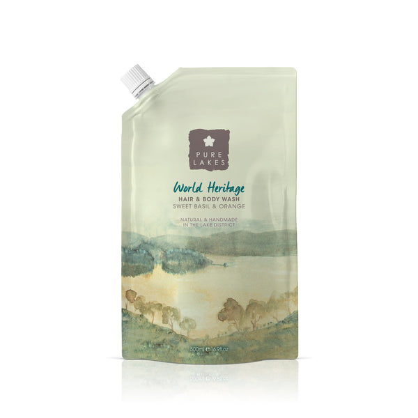 Sweet Basil & Orange Hair & Body Wash
