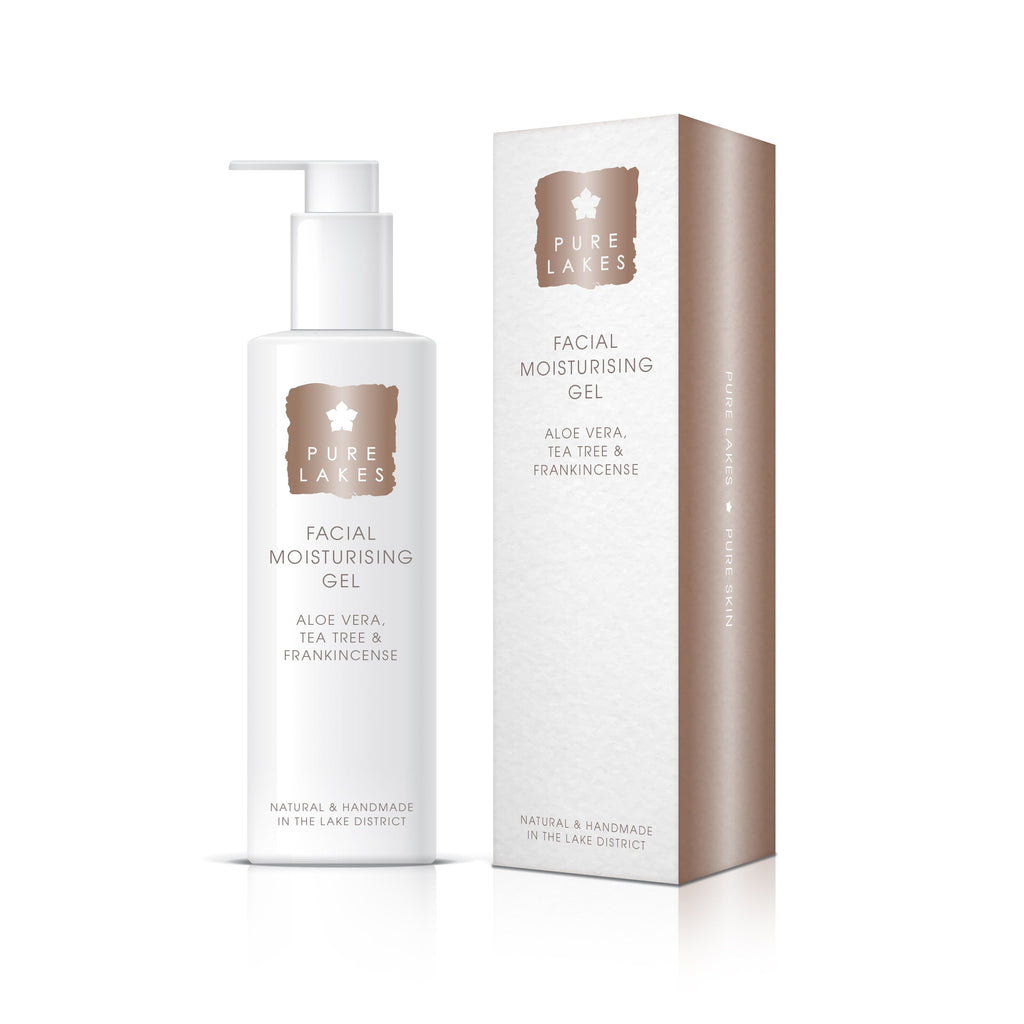 Aloe Vera, Tea Tree & Frankincense Facial Moisturising Gel – Pure Lakes