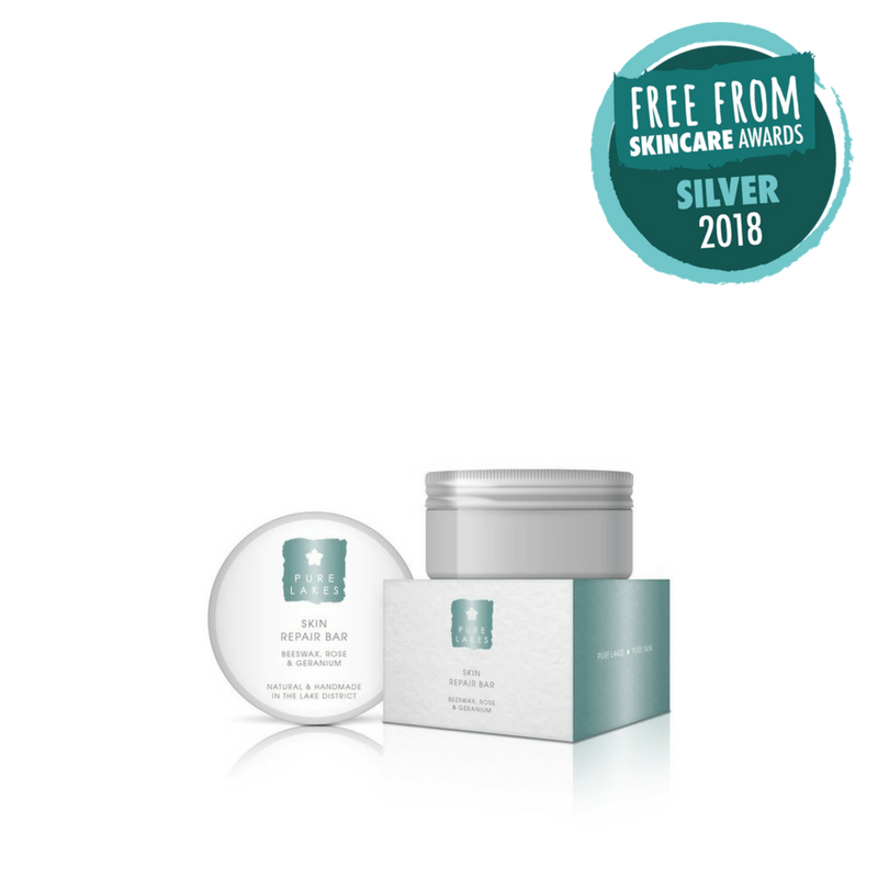 Rose & Geranium Skin Repair Bar therapeutic Pure Lakes 